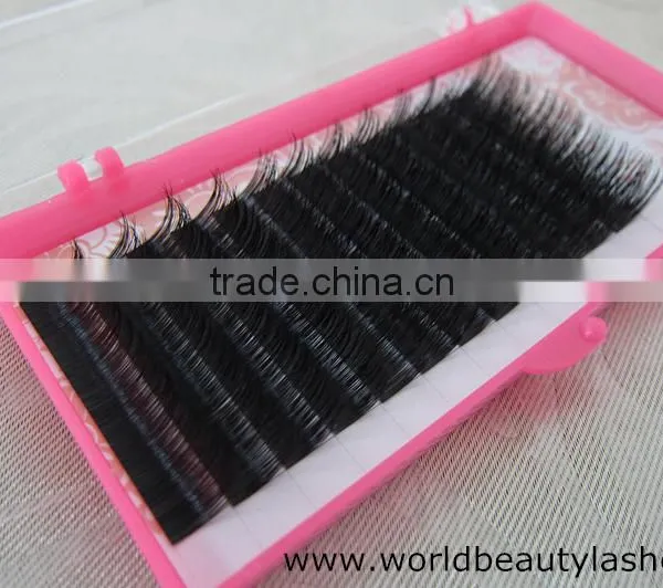 High Quality Real Mink Lashes Siberian Mink Fur Individual Eyelash Extensions photo-4