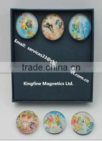 2015 New Fashion High-quality Circle Fridge Magnetic Button photo-2