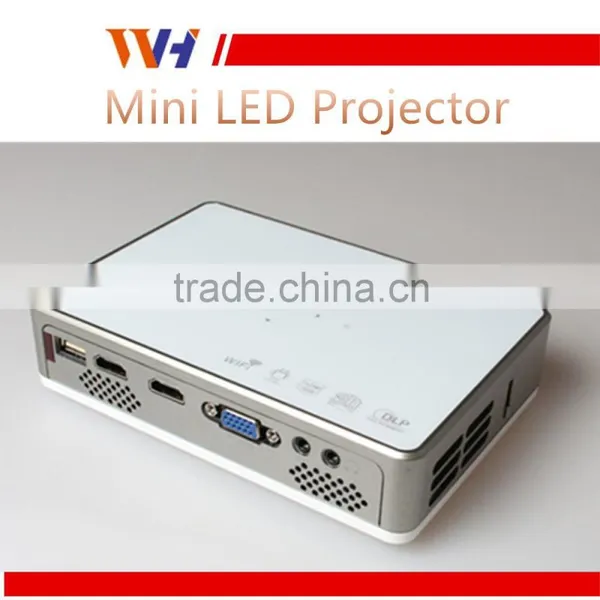New Mini 1080P 400 ANSI Lumen HDMI Digital DLP Portable 3D Projector photo-3
