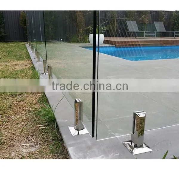 SS316/SS304 Square Base Plate Spigot for Stair Case/balcony Glass Fool Fencing photo-5