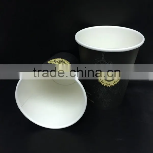 8oz Single Wall Style PE Lined Hot Coffee Paper Cup photo-4