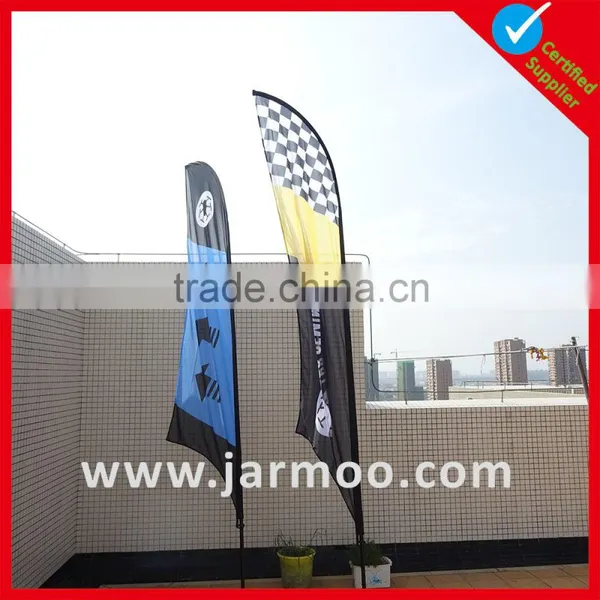 Promotional Double Sided Durable Feather Banner photo-3
