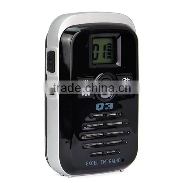 Mini Small Size Portable Radio Luiton Q3 UHF Band Walkie Talkie photo-3