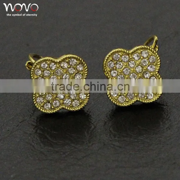 Latest Brass Gold Plated Earrings for Girls photo-2