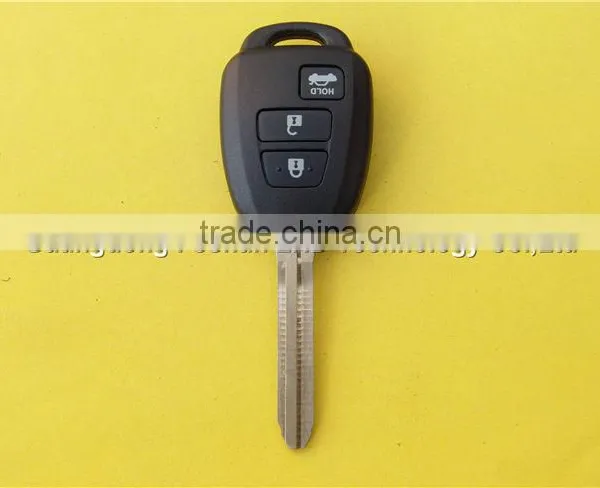 New Style Toyota Smart Key Remote Shell Case Cover Wtih TOY43 Blade 3 Button photo-2