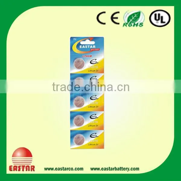 2016 High Quality Li-MnO2 Button Cell CR2025 L750 Button Cell Battery photo-5