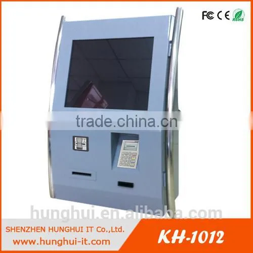 Wall Hanging Electronic Payment Kiosk; Card Reader Kiosk; Interactive Touch Screen Kiosk With Receipt Printer photo-2