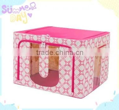 Good Quality Flexible Space Saving Household Foldable Oxford Cloth Storage Box photo-2