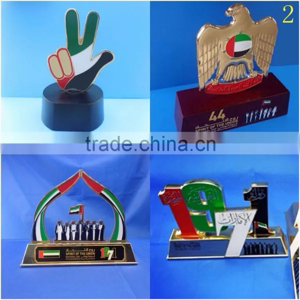 Hot Selling Custom Dubai Souvenir Metal Plate Wholesale photo-3