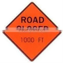 Metal Traffic Signs,Reflective Aluminum Traffic Signs,Detour Sign,Road Sign, photo-3