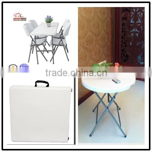 Colorful 80cm Round Plastic Banquet Table photo-3