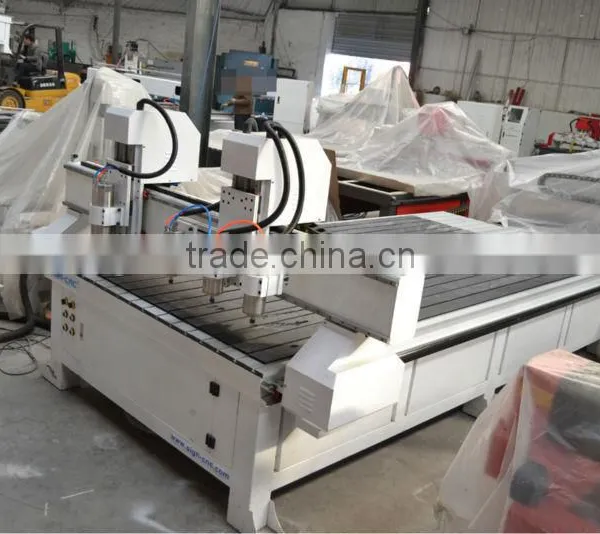 Multi Spindle 3D CNC Router/ 4 Axis Multi Head CNC Router Machine photo-3