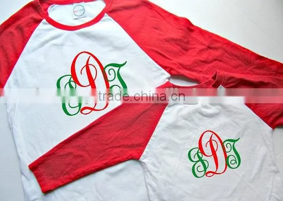 Christmas Matching Family Pajamas/raglan Family Hoodie-footie
