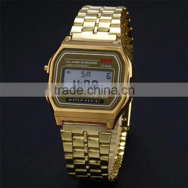 Amazon Hot Sell Multifunctional F-91W Fashion Watch Alarm Clock Students Watch Digital Watch
