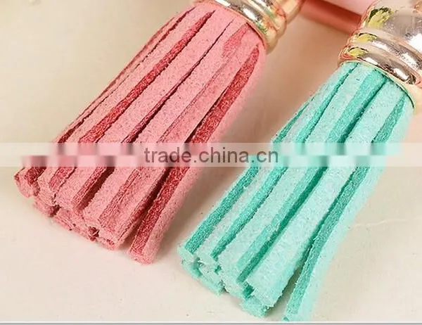Artificial Leather Velvet Terylene Tassel Pendant for Jewerly Bags Chains photo-5