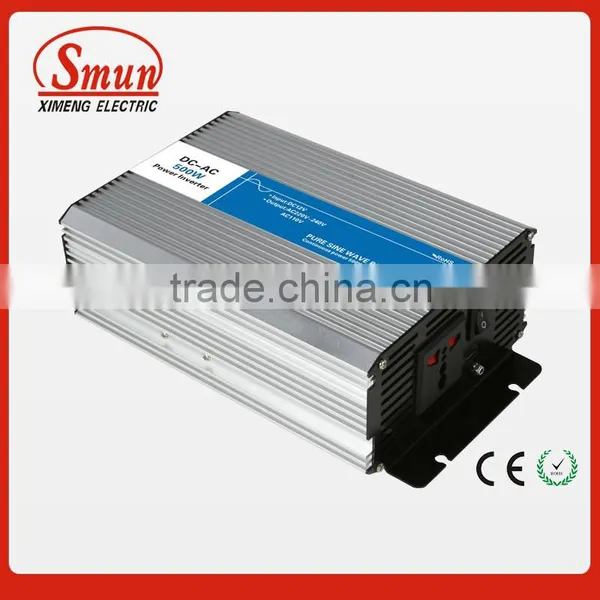 500W DC/AC Pure Sine Wave Power Inverter Without AC Charge 12Vdc-110vac photo-3