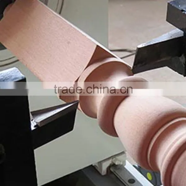 Business Industrial High Quality HG-1516 One Axis Double Blades Wood Cnc Lathe Machine photo-2