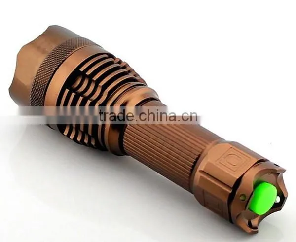 1149 Rechargeable 10w High Power T6 Led Power Style Flashlight Use 1*26650 Battery photo-4