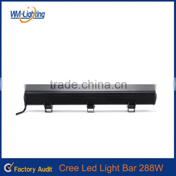 Super Bright Waterproof 45 Inch 288w 4x4 Offroad 12 Volt Led Light Bar photo-5
