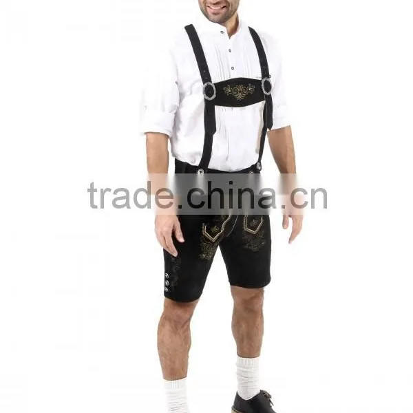 Cheap Leather Trachten Lederhosen, Baverian Leather Hosen photo-3