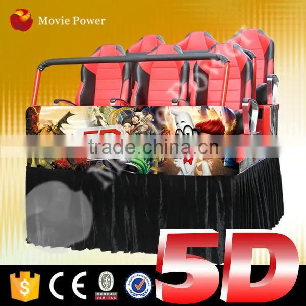 Large Carrying Capacity Trailer Moving 3d/4d/5d/6d Cinema Theater Movie mo photo-3