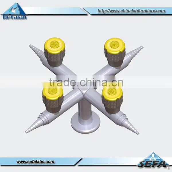 Laboratory Used 3 Way Brass Gas Valve Gas Fitting Lab Gas Cock Valves photo-2