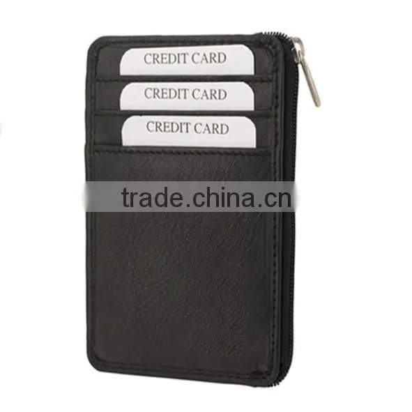 Slim Rfid Block Leather Wallet photo-2