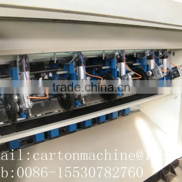 Good Quality Carton Box Making/corrugated Cardboard Thin Blade Knife Slitter Scorer Creasing Machine for India Price photo-4