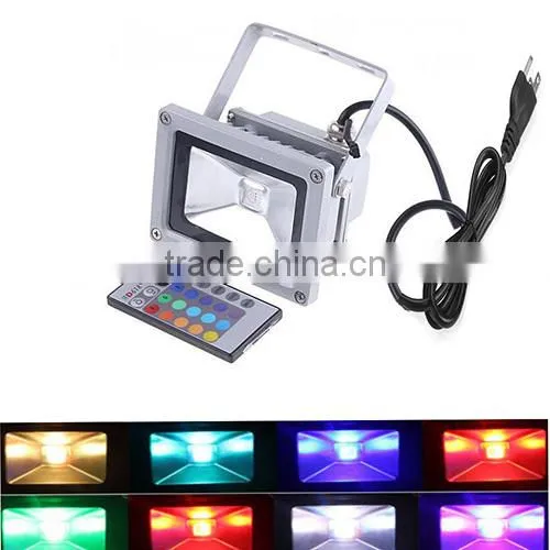 Cheapest High Quality CE ROHS 10W 20W 30W 50W Color Changing Outdoor LED Flood Light photo-2