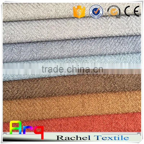 100% Polyester Sofa Uni Color Fabric With Layers or Bonded Back 57" Width photo-4