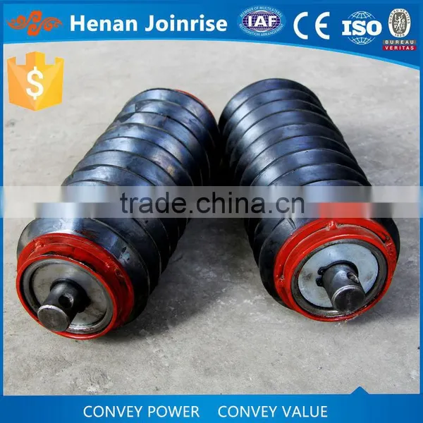 Outstanding Quality Belt Conveyor Rubber Buffer Roller photo-2
