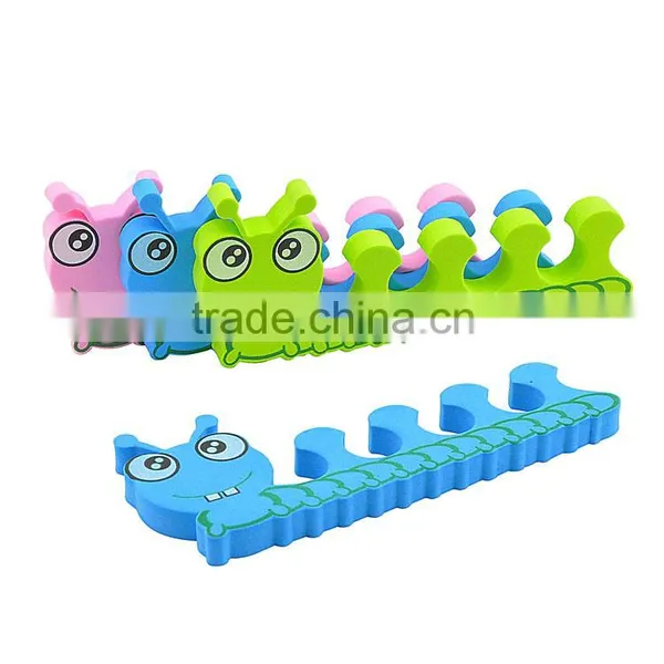 Custom Cartoon Animal Shaped Eva Toe Fingernail Separator Hign Quality Sponge Toe Separator Supplier photo-2