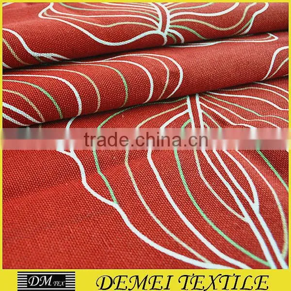 Pretty Woven Cotton Canvas Fabric Home Fashion