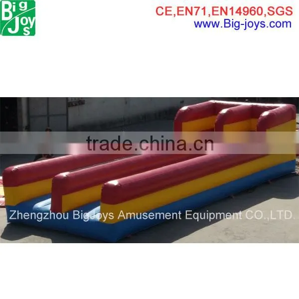 2016 New Design Hot Game 2 Lanes Bungee Run Inflatable Game for Sale photo-2