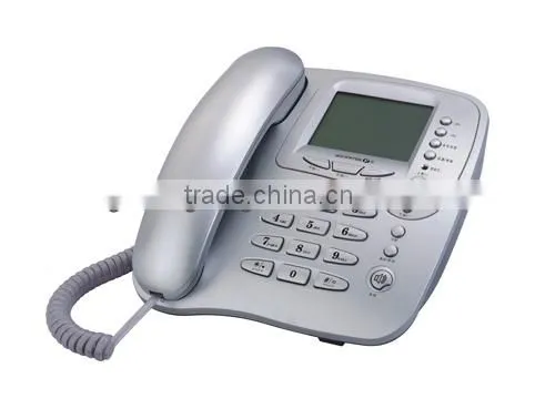 Big LCD Caller ID Landline Telephone for Eld People Office Home and Hotel
