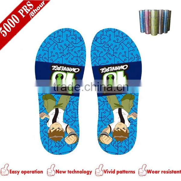 Happy Dog Design Slipper Transferred Film photo-4