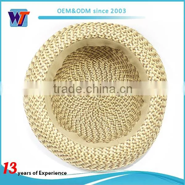 High Quality Summer Beach Straw Bonnet Hat photo-4