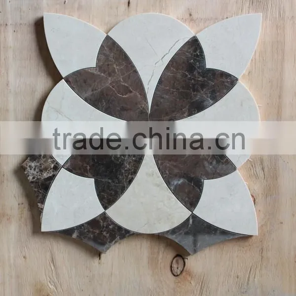 Beautiful Marble Mosaic Flower Patterns photo-3