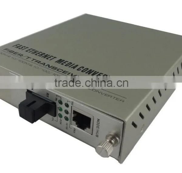 SC 100Base Fiber Optical Transceiver, 100m sc Fiber Optic Media Converter photo-2