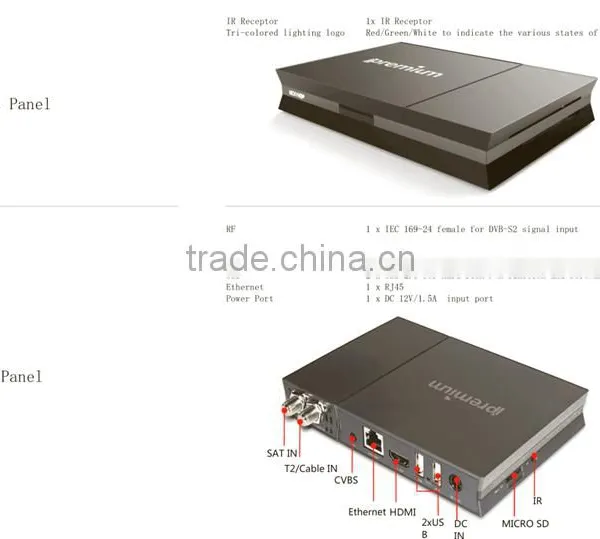 AVOV IPTV BOX Ipremium I9 IPTV Box Free TV With IPTV, Kodi Add All DVB DVB-S2/S,T/T2,C Ipremium photo-5
