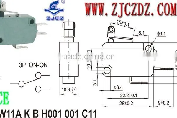 Micro Power Switch for Household Appliances,Snap Action Switch for Oven photo-5