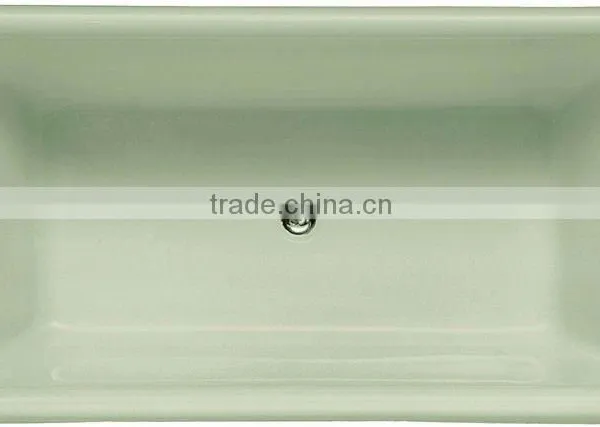 Made in China Lower Price Simple Acrylic Bathtub photo-2