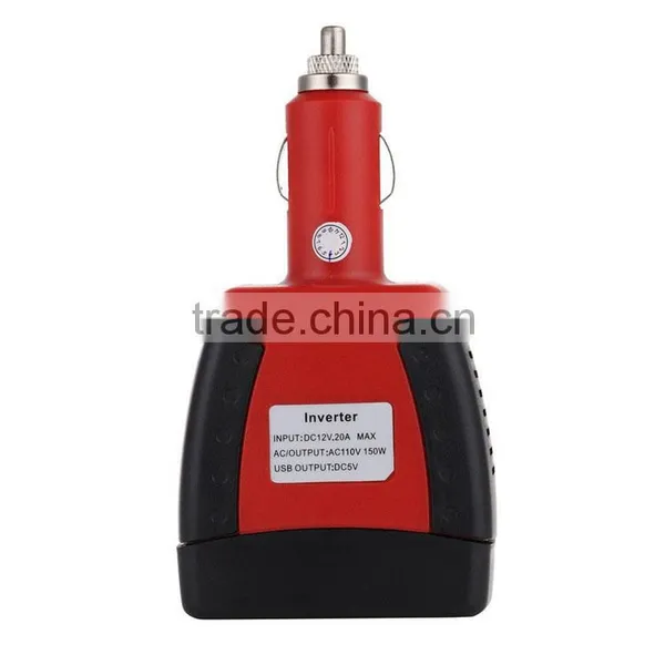 150W Power Inverter Cigarette Lighter Power Supply 12V DC to 220V AC Car Power Inverter Adapter With USB Charger Port Wholesale photo-3