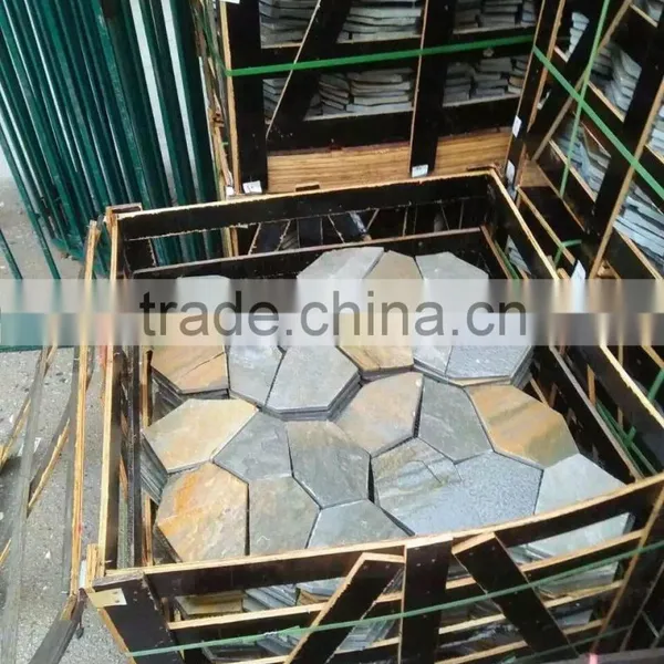 Cheap Flagstone With Mesh Backing for Indoor Flooring photo-2