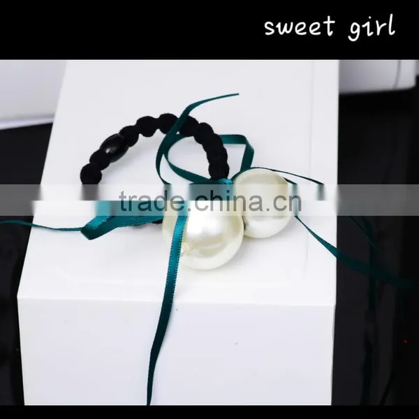Square Crystal Ponytail Holder Rhinestone Elastic Hair Rope F69 photo-6