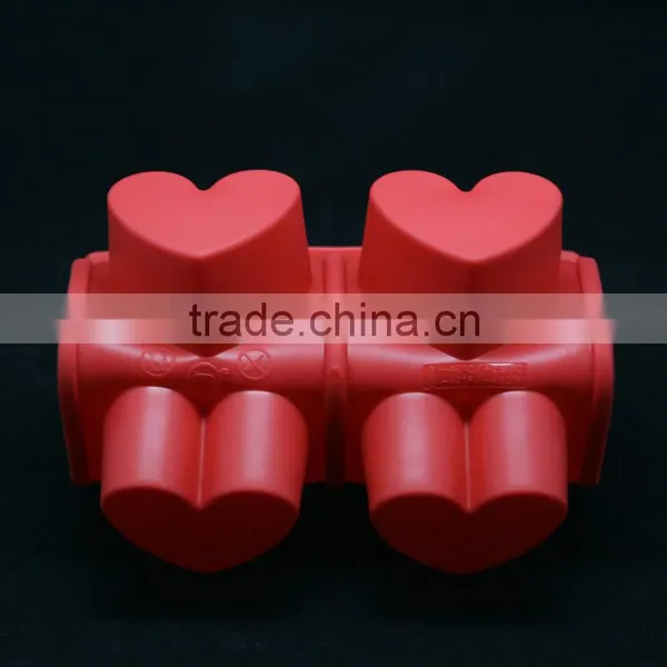 8 Cavity Silicone DIY Molds for Handmade Soap Cake Pudding photo-2