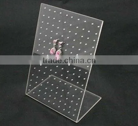 High Transparent Solid Acrylic Jewellery Display Jewelry Display Stand photo-4