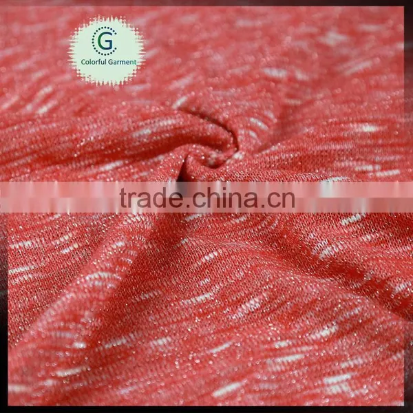 Custom Mix Colorful Rayon Bamboo Silver Cationic Yarn Knitted Single Jersey for Women Suit and Coat photo-2