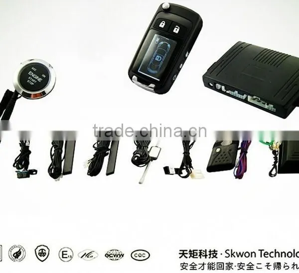 Smart Key Car Security System,universal Version or Canbus Version by Car Model and Year!keyless Remote Lock or Unlock,ce Passed photo-4