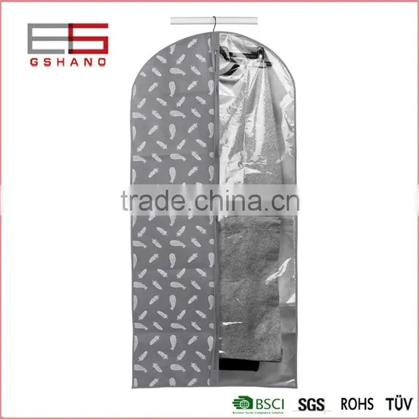 High Quality Fabric Zippered Garment Dress Shopping Storage Suit Bag photo-6